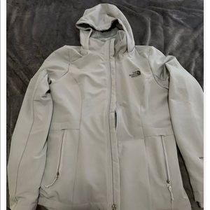 North Face Shelbe Raschel jacket size S Mid Gray NWOT